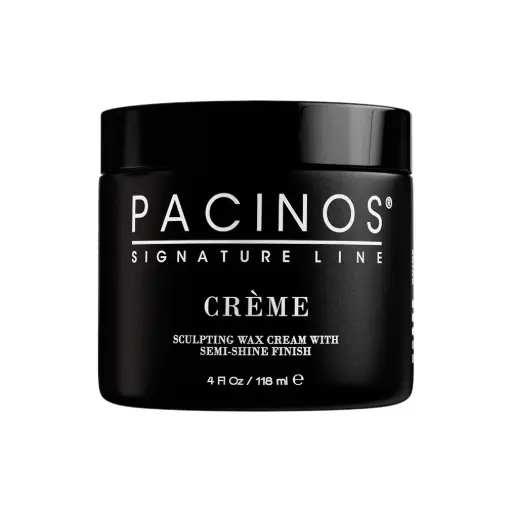 Pacinos Crème - Sculpting Wax Cream, Medium Hold with Medium Shine